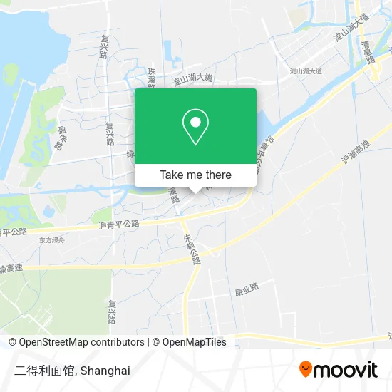 二得利面馆 map