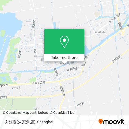 谢馥春(朱家角店) map