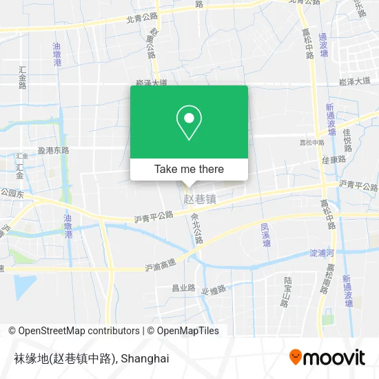 袜缘地(赵巷镇中路) map