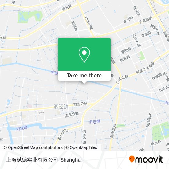 上海斌德实业有限公司 map