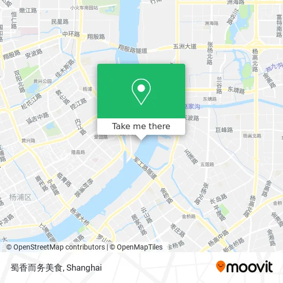 蜀香而务美食 map