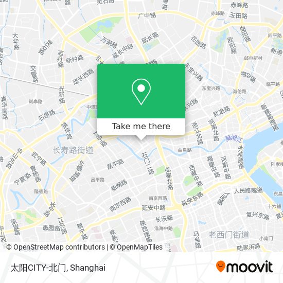 太阳CITY-北门 map