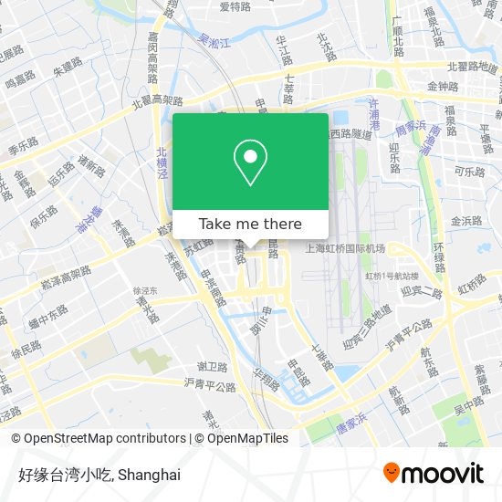 好缘台湾小吃 map