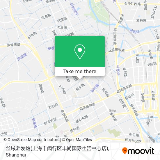 丝域养发馆(上海市闵行区丰尚国际生活中心店) map