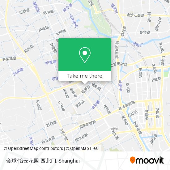 金球·怡云花园-西北门 map