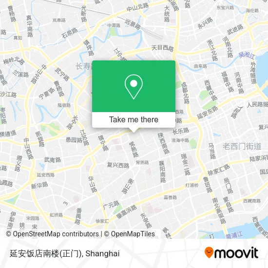 延安饭店南楼(正门) map