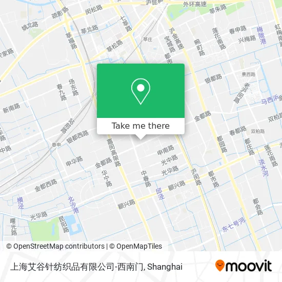 上海艾谷针纺织品有限公司-西南门 map