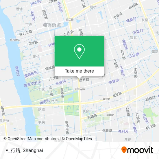 杜行路 map