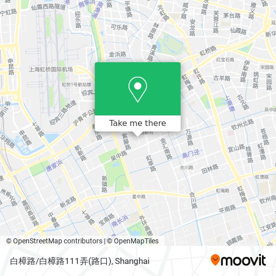 白樟路/白樟路111弄(路口) map