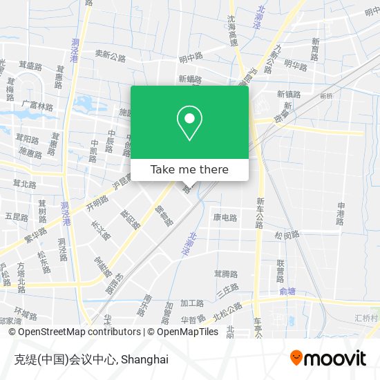 克缇(中国)会议中心 map