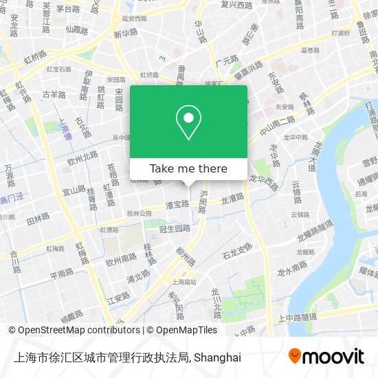 上海市徐汇区城市管理行政执法局 map