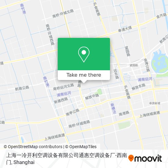 上海一冷开利空调设备有限公司通惠空调设备厂-西南门 map