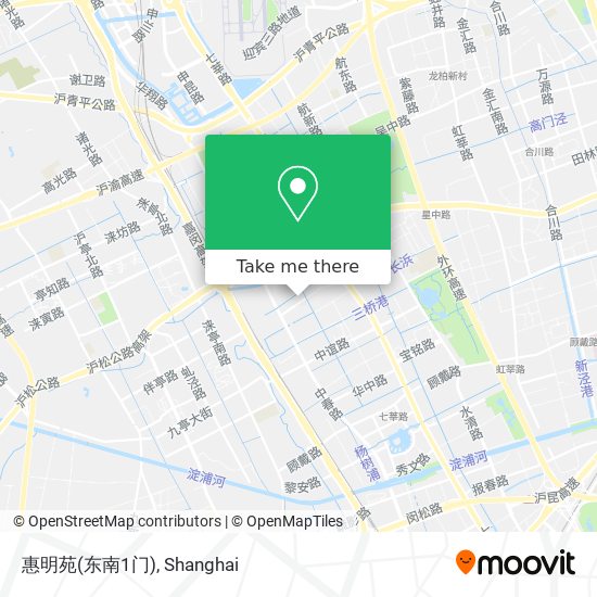 惠明苑(东南1门) map
