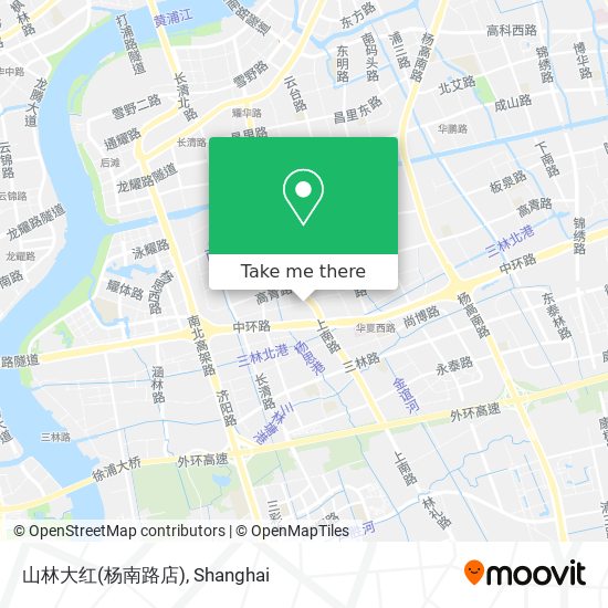 山林大红(杨南路店) map