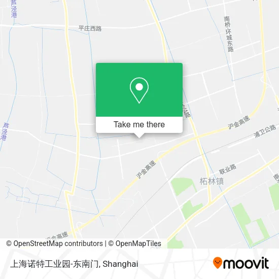 上海诺特工业园-东南门 map