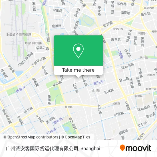 广州派安客国际货运代理有限公司 map
