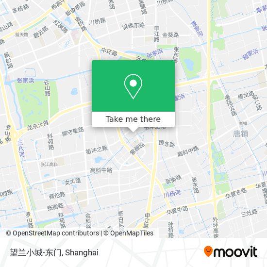 望兰小城-东门 map