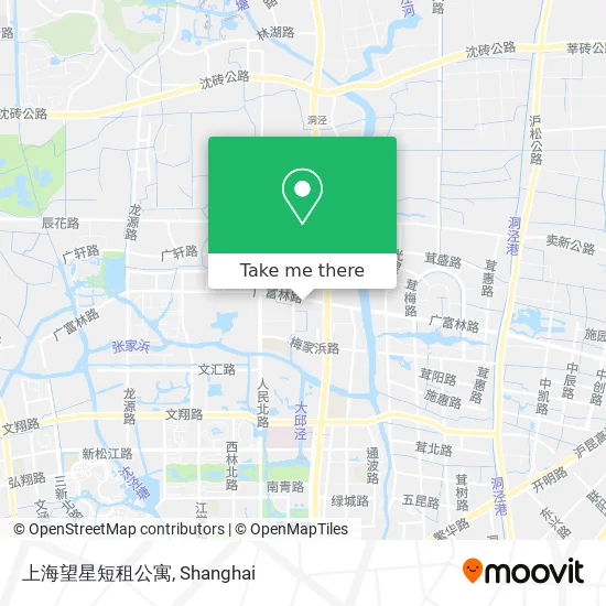 上海望星短租公寓 map