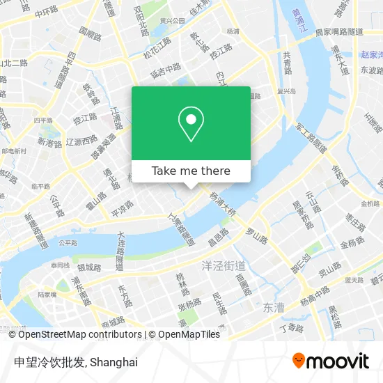 申望冷饮批发 map