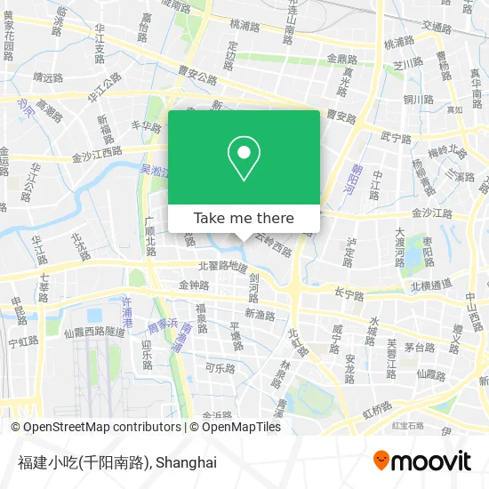 福建小吃(千阳南路) map