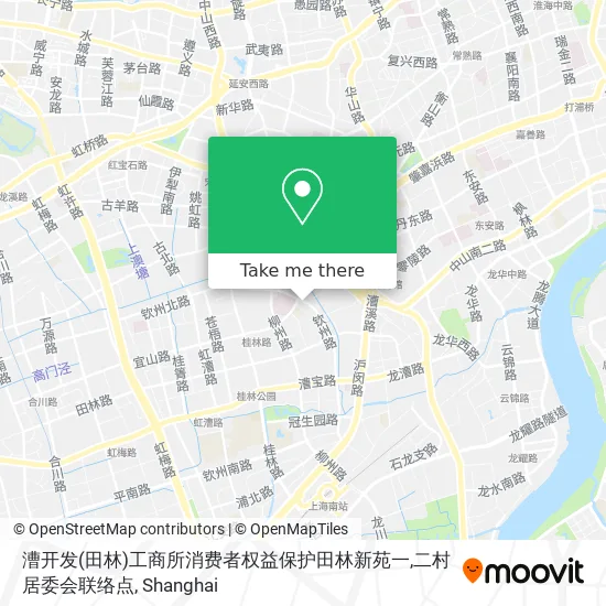 漕开发(田林)工商所消费者权益保护田林新苑一,二村居委会联络点 map