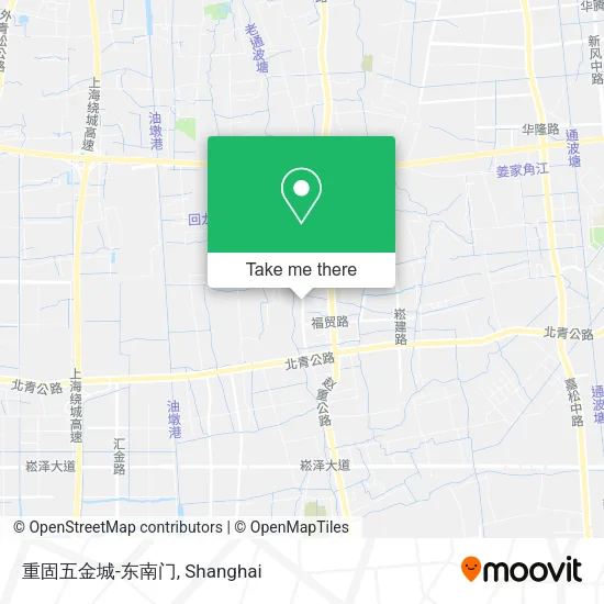 重固五金城-东南门 map