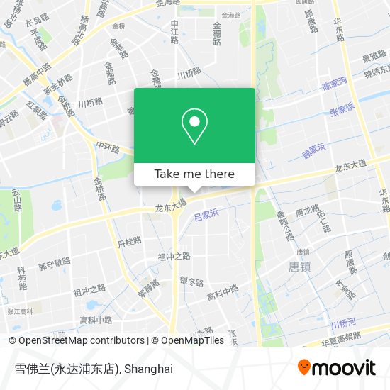 雪佛兰(永达浦东店) map