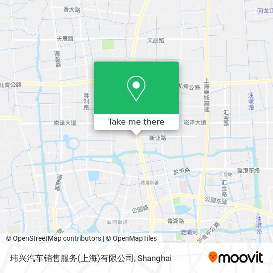 玮兴汽车销售服务(上海)有限公司 map