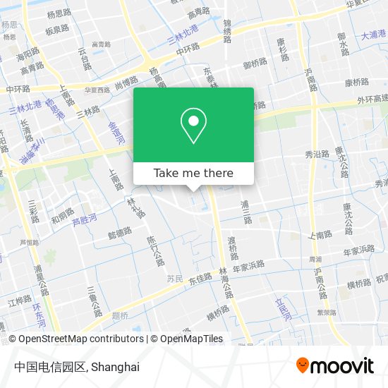 中国电信园区 map