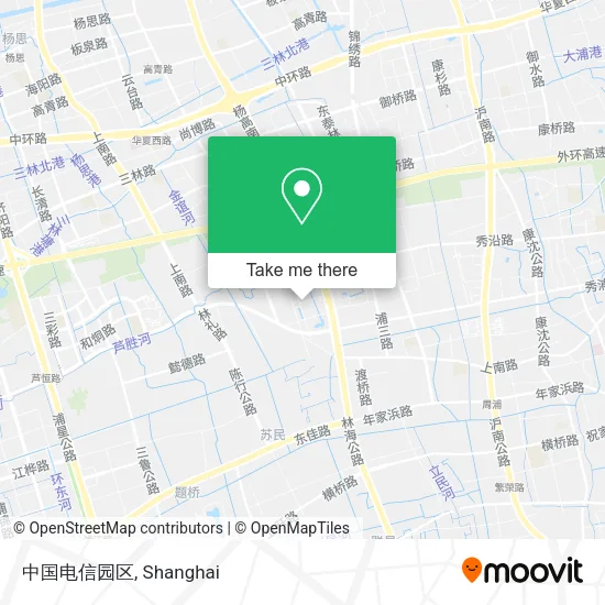 中国电信园区 map