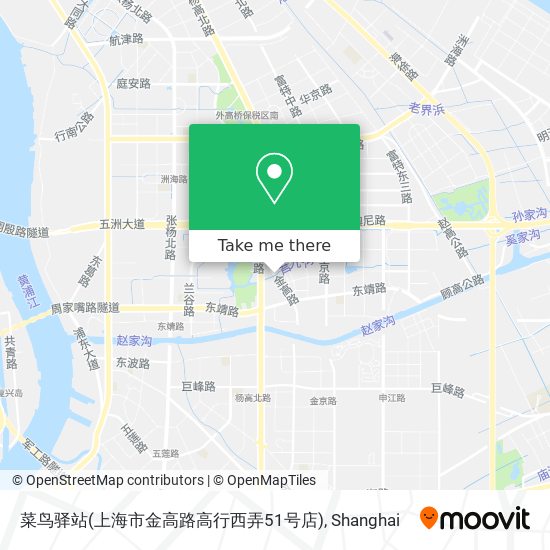 菜鸟驿站(上海市金高路高行西弄51号店) map