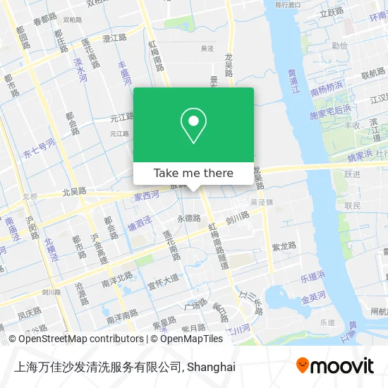 上海万佳沙发清洗服务有限公司 map