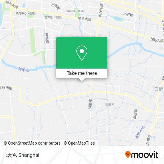 塘泾 map