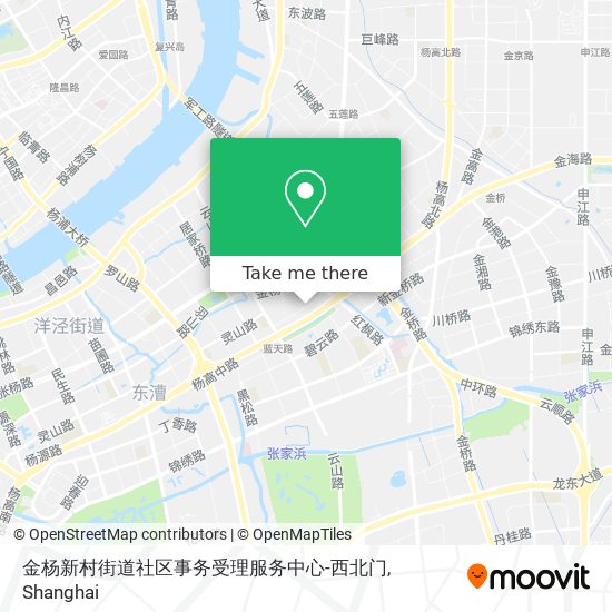 金杨新村街道社区事务受理服务中心-西北门 map