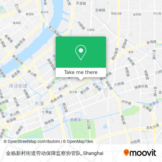 金杨新村街道劳动保障监察协管队 map