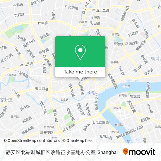 静安区北站新城旧区改造征收基地办公室 map