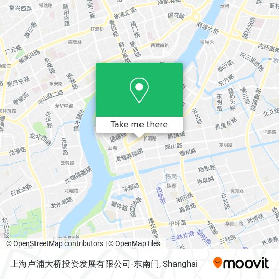 上海卢浦大桥投资发展有限公司-东南门 map