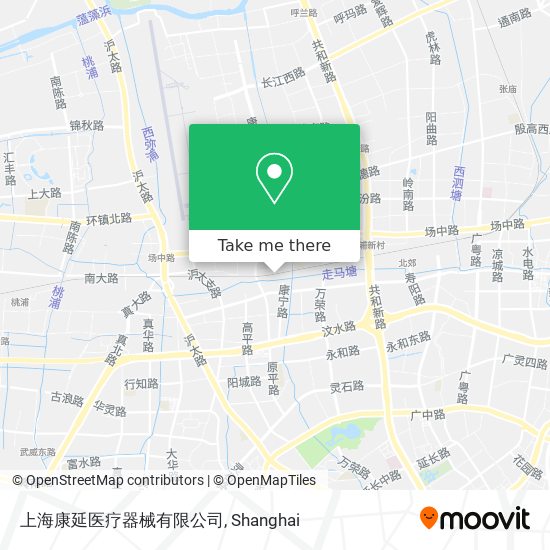 上海康延医疗器械有限公司 map