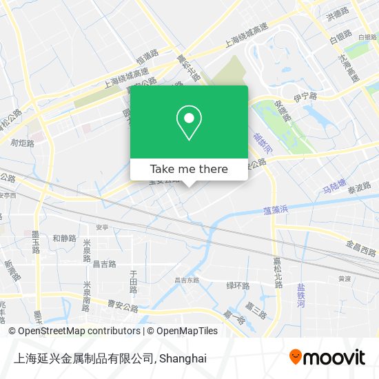 上海延兴金属制品有限公司 map