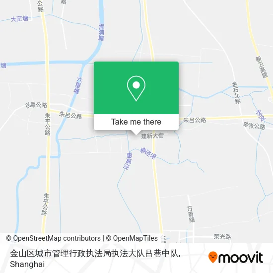 金山区城市管理行政执法局执法大队吕巷中队 map
