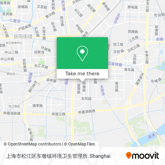 上海市松江区车墩镇环境卫生管理所 map