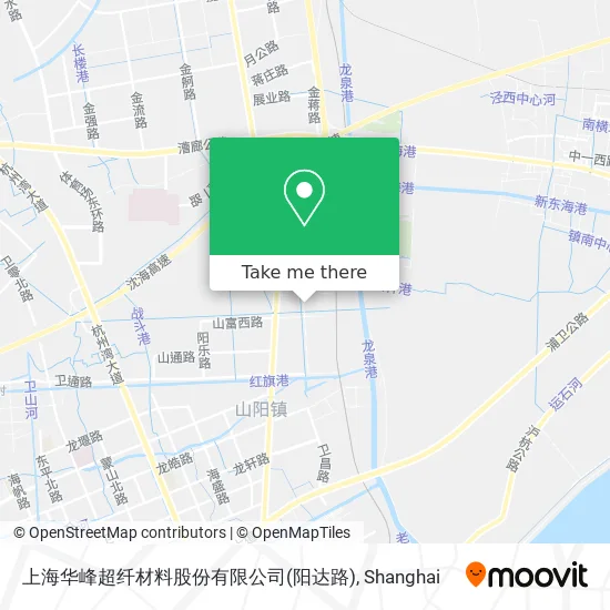 上海华峰超纤材料股份有限公司(阳达路) map