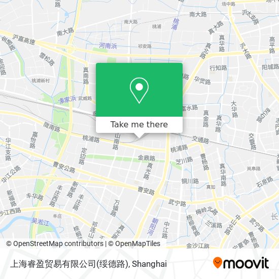 上海睿盈贸易有限公司(绥德路) map