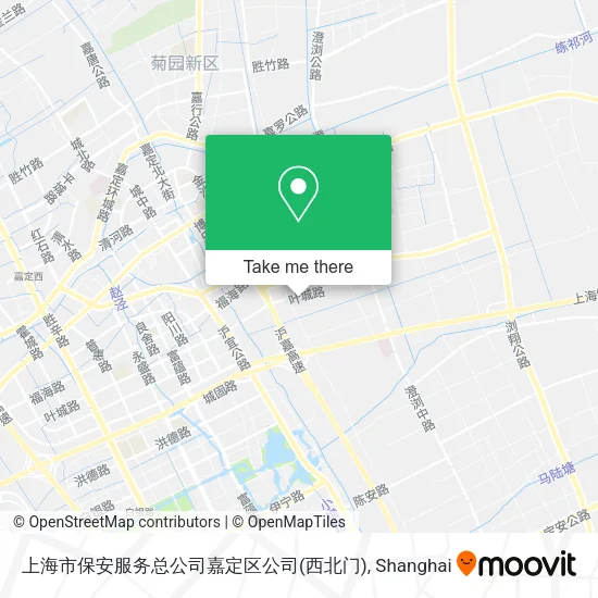 上海市保安服务总公司嘉定区公司(西北门) map