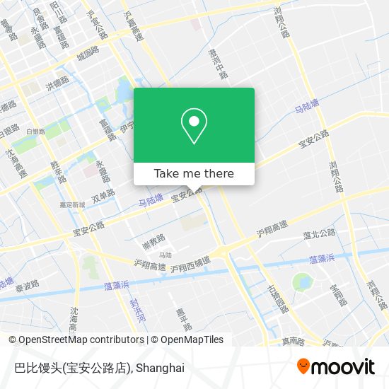 巴比馒头(宝安公路店) map