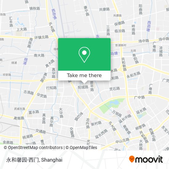 永和馨园-西门 map