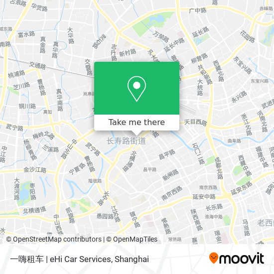 一嗨租车 | eHi Car Services map