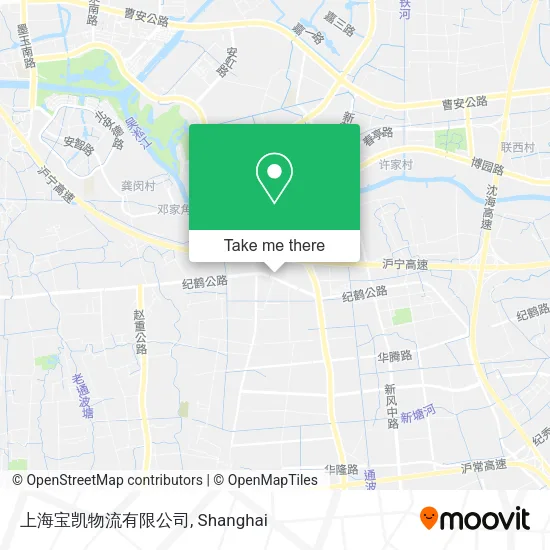上海宝凯物流有限公司 map