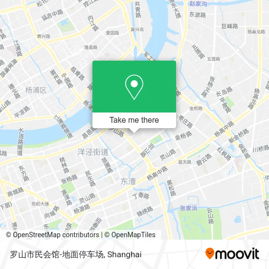 罗山市民会馆-地面停车场 map