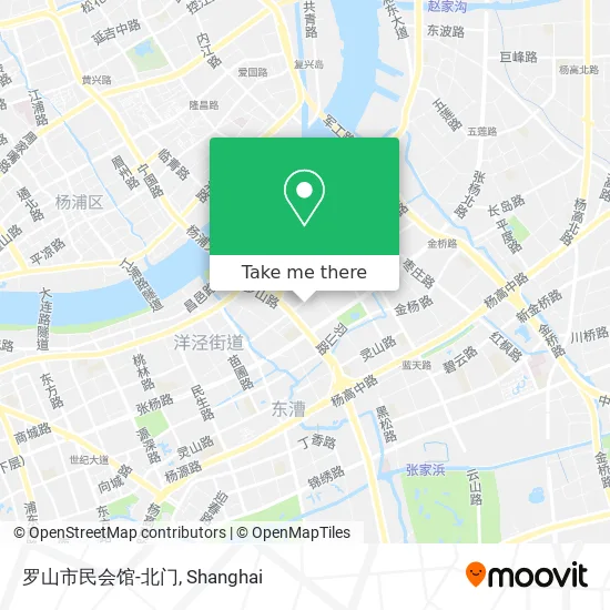 罗山市民会馆-北门 map